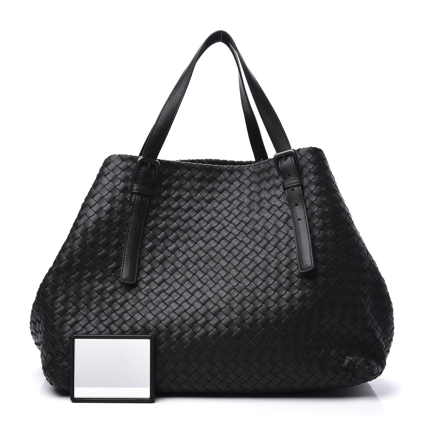 Nappa Intrecciato Large Seamless Tote Espresso