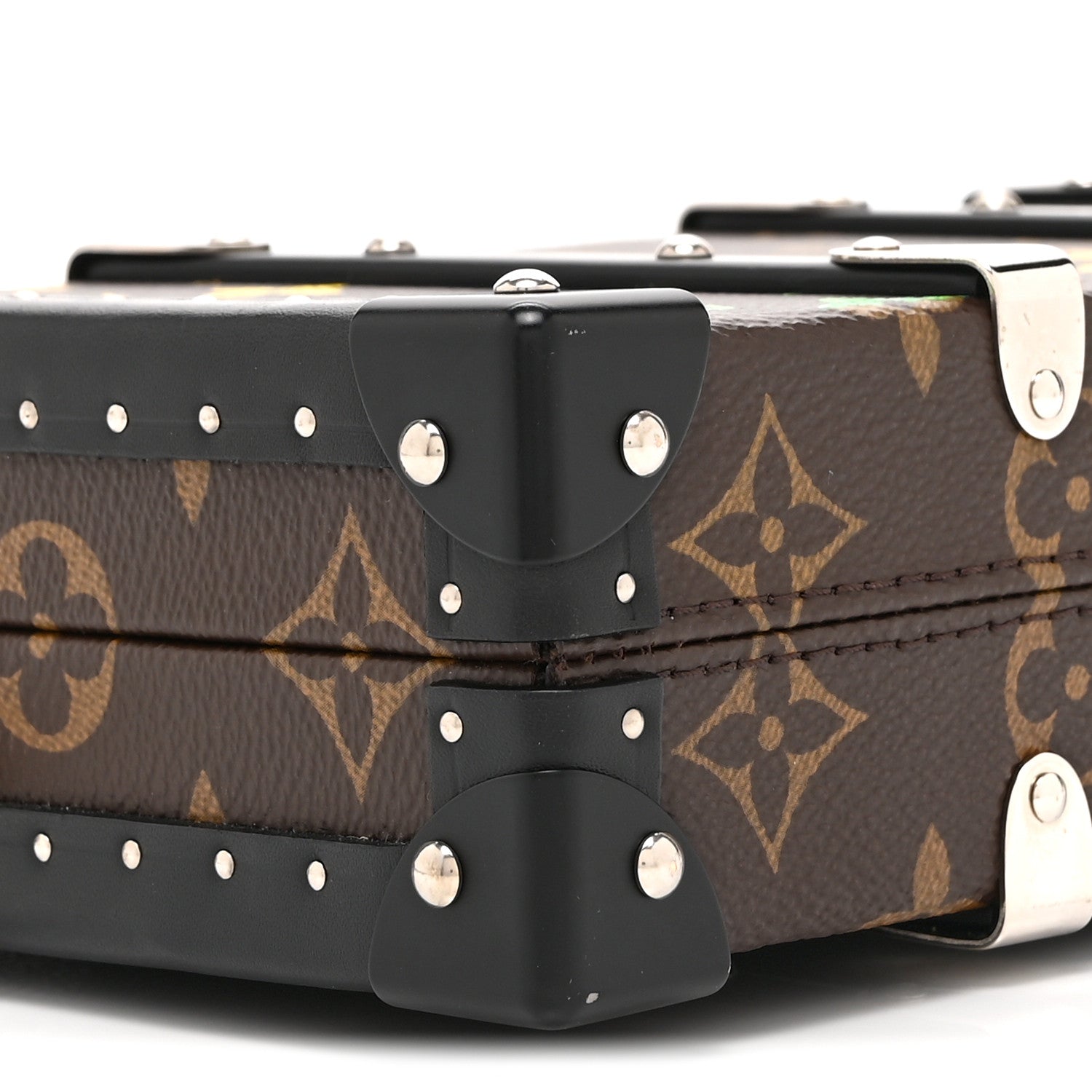 Louis Vuitton Monogram Wallet Trunk Black Multicolor 8 of 9