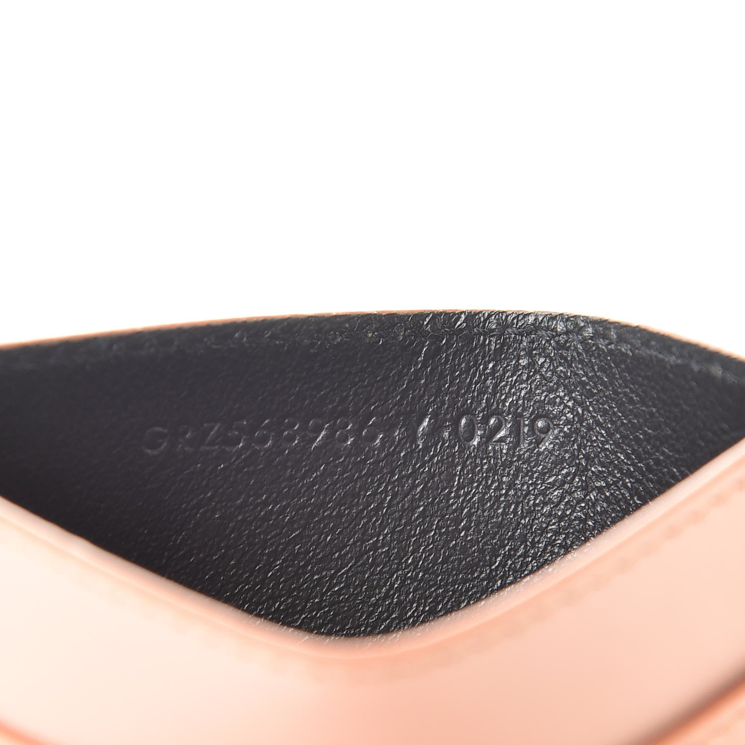 Saint Laurent Calfskin Belle De Jour Card Case Blush 7 of 8