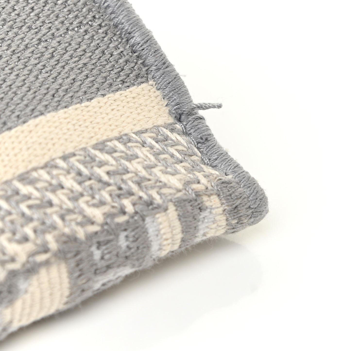 Oblique Slim Saddle Pouch Grey
