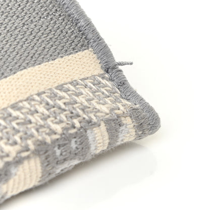 Christian Dior Oblique Slim Saddle Pouch Grey 11 of 13