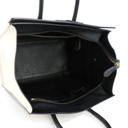 Celine Velluto Calfskin Mini Tri-Color Luggage Flesh 6 of 8