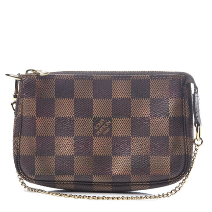Louis Vuitton Damier Ebene Mini Pochette Accessories 1 of 7