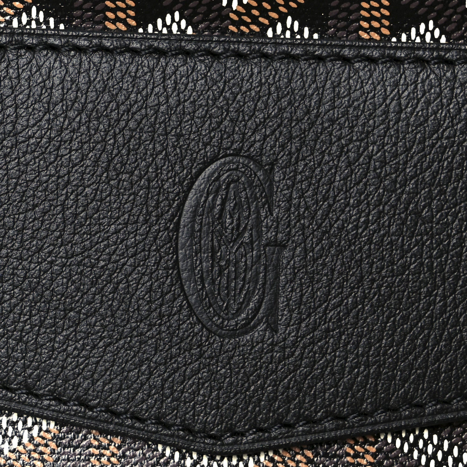 Goyard Goyardine Calfskin Cisalpin Backpack Black 7 of 10