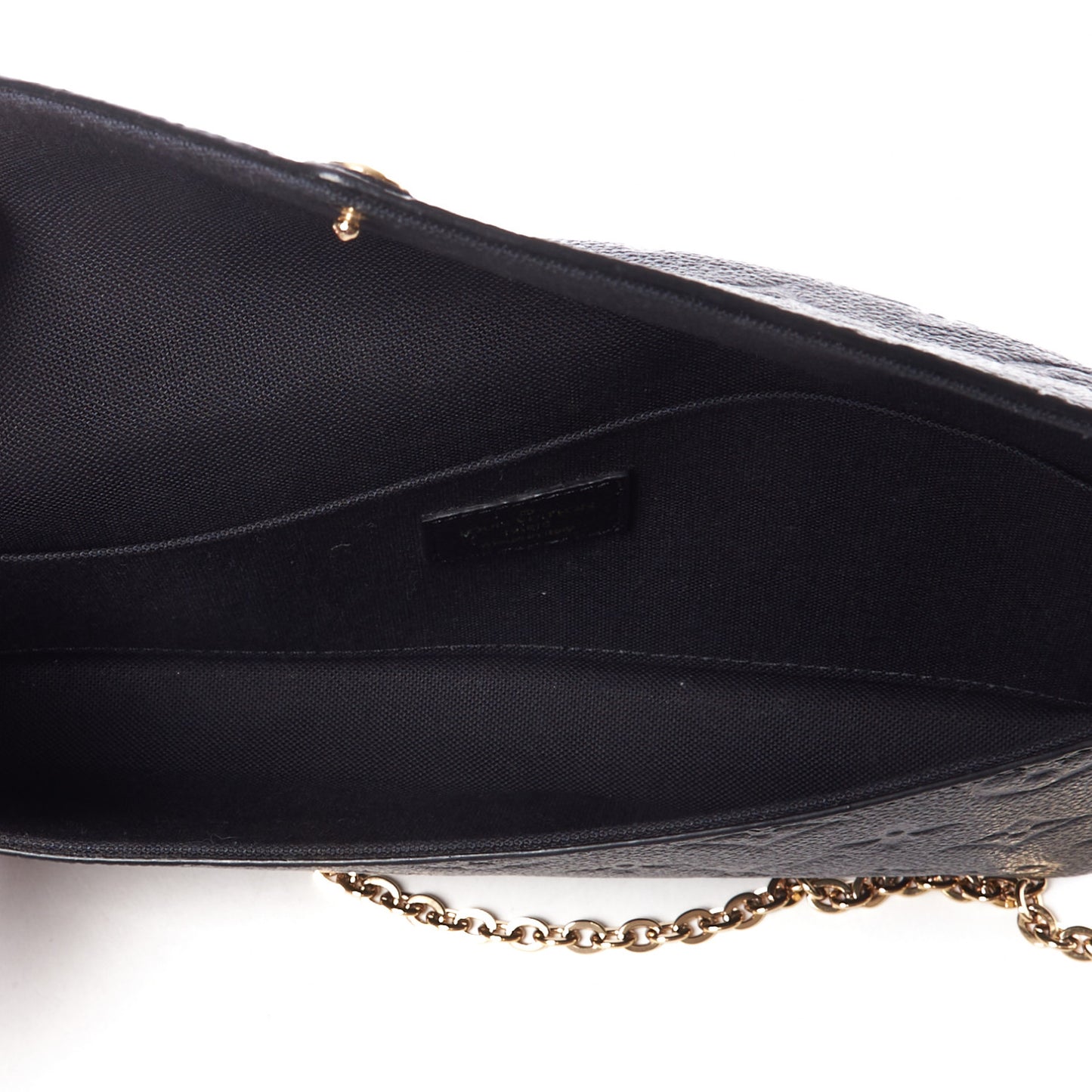Empreinte Pochette Felicie Chain Wallet Black