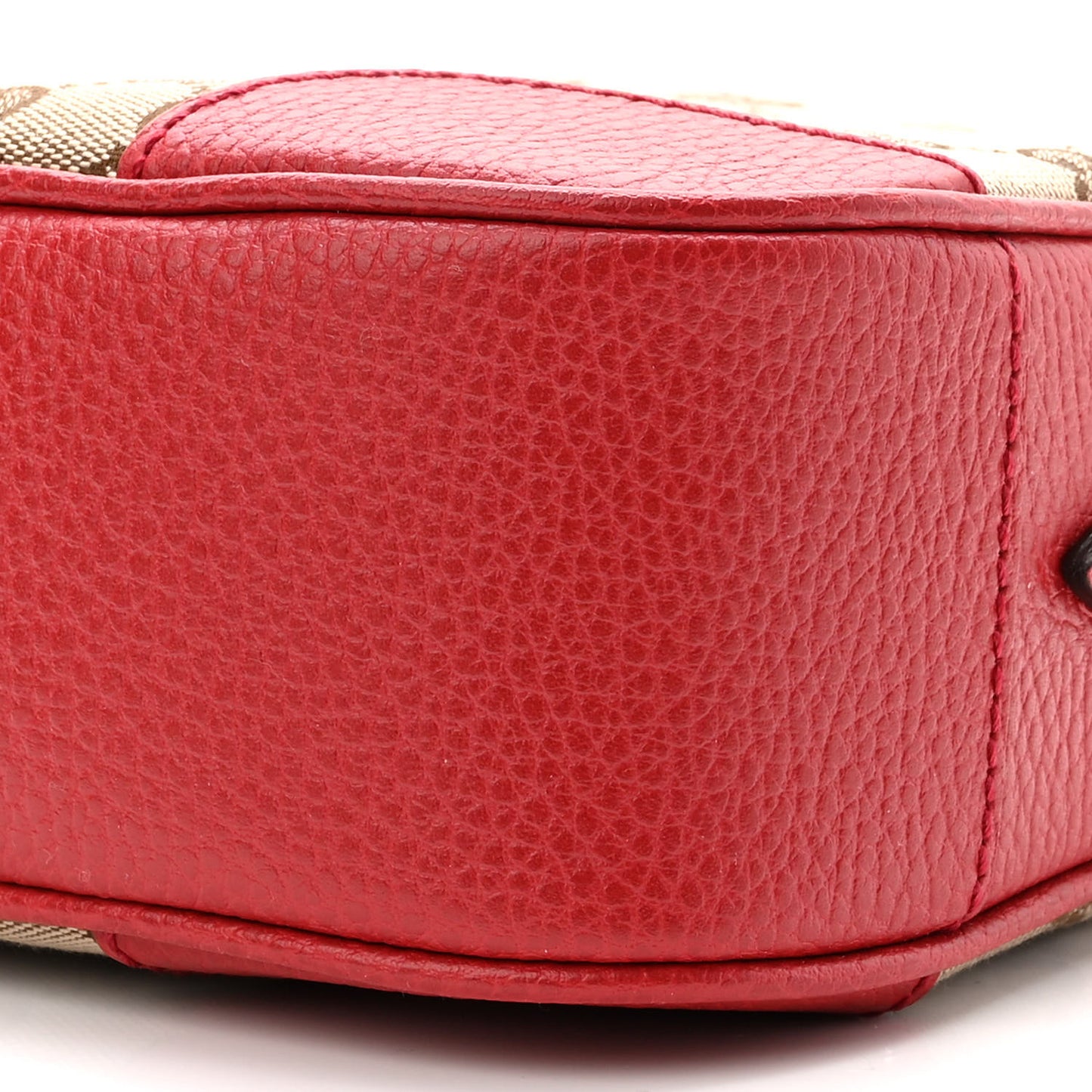 Monogram Mini Bree Messenger Bag Red