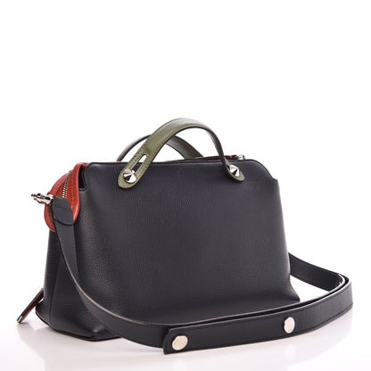 Fendi Vitello Dolce 4 Color Medium By The Way Boston Bag Blue Notte Multicolor 3 of 11