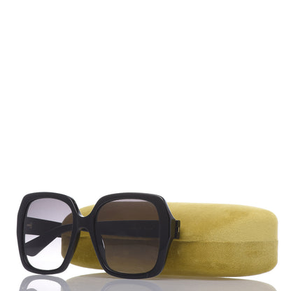 Gucci Acetate Square Frame GG0096S Sunglasses Black 9 of 9