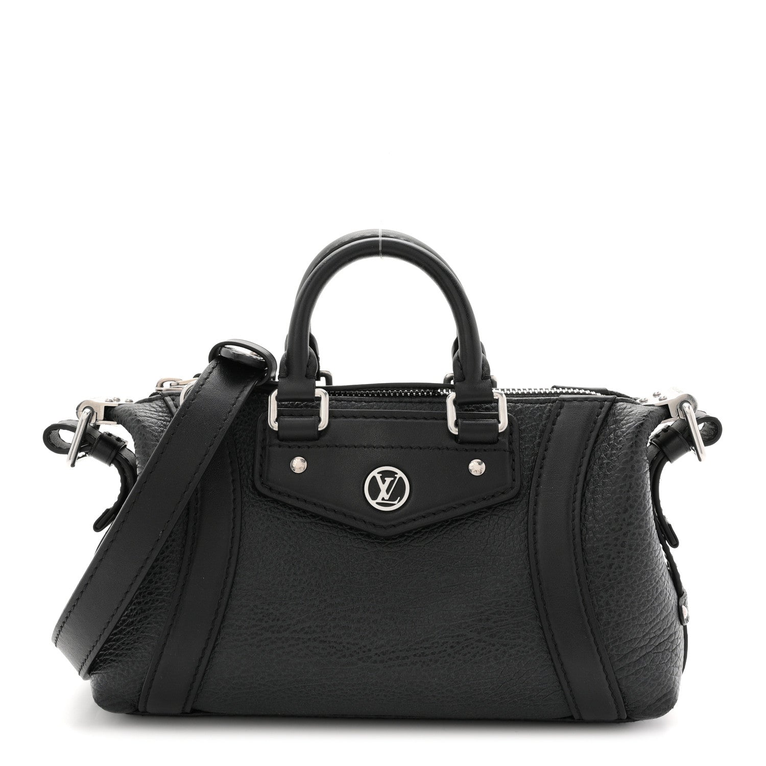 Louis Vuitton Calfskin Nano Biker Black 1 of 11