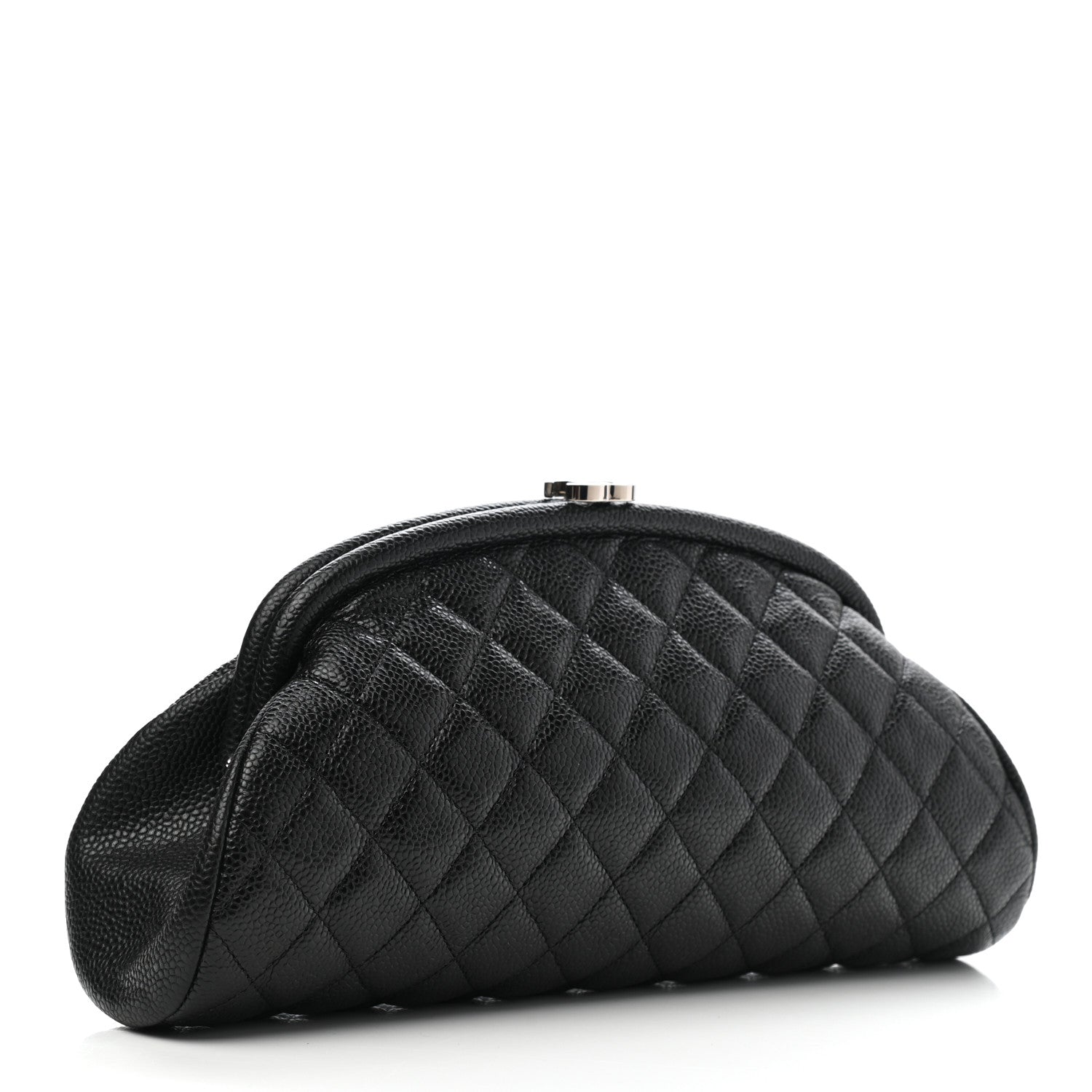 Chanel Caviar Quilted Timeless Clutch Black 3 of 7
