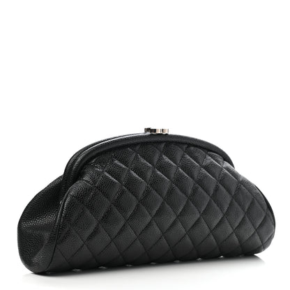 Chanel Caviar Quilted Timeless Clutch Black 3 of 7