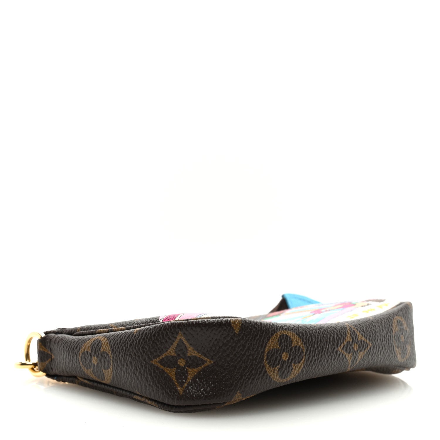 Louis Vuitton LOUIS VUITTON Monogram 2022 Christmas Animation Tokyo Mini Pochette Accessories Blue 4 of 8