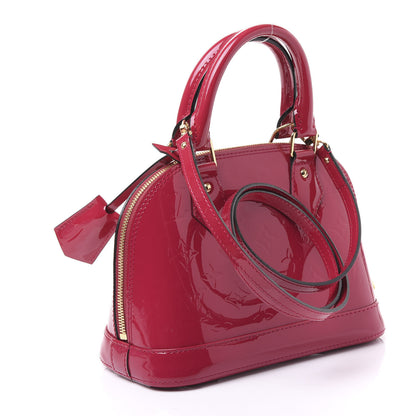 Louis Vuitton Vernis Alma BB Rose Indien 2 of 8