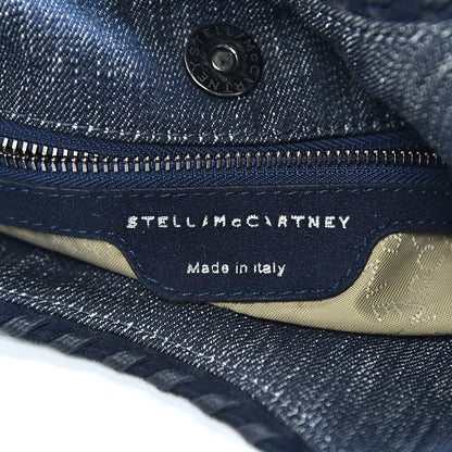 Stella McCartney Denim Chain Falabella Tote Blue 5 of 8