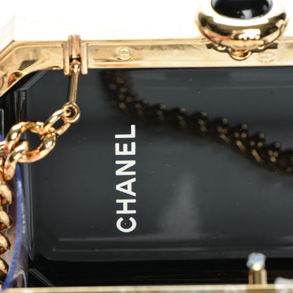 Chanel Plexiglass Premiere Minaudiere Clutch Black 8 of 8