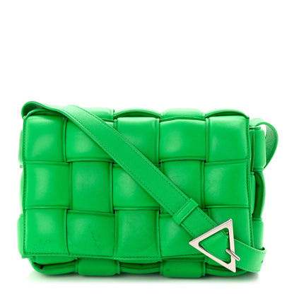 Bottega Veneta Nappa Maxi Intreccio Padded Cassette Crossbody Bag Parakeet 1 of 12
