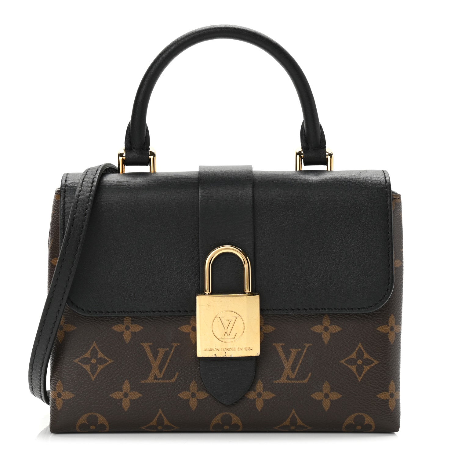 Louis Vuitton Monogram Locky BB Black 1 of 10