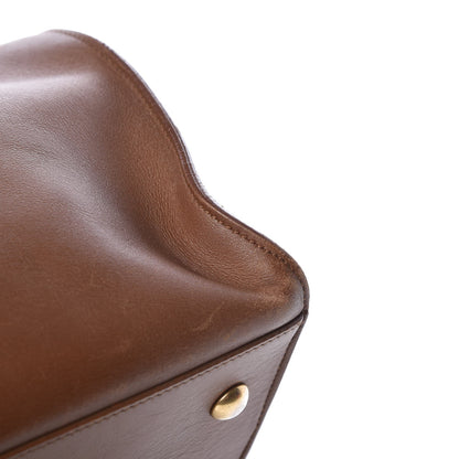 Saint Laurent Calfskin Small Classic Y Cabas Cognac 10 of 14