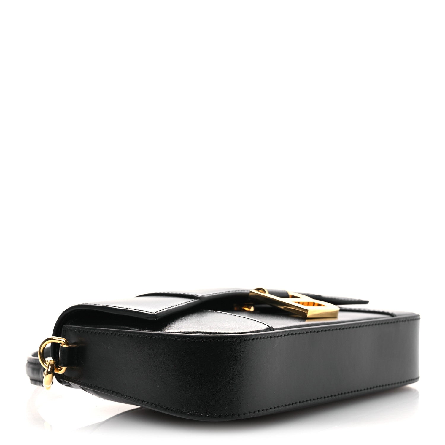 Balenciaga Natural Smooth Calfskin Small Hourglass Sling Bag Black 4 of 10