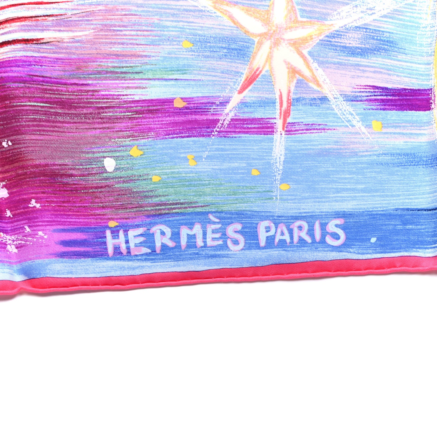 Hermes Silk Feux Du Ciel Scarf 90 2 of 6