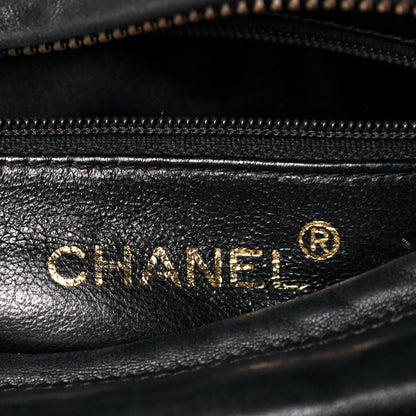 Chanel Lambskin Quilted Tassel Camera Case Black 6 of 18