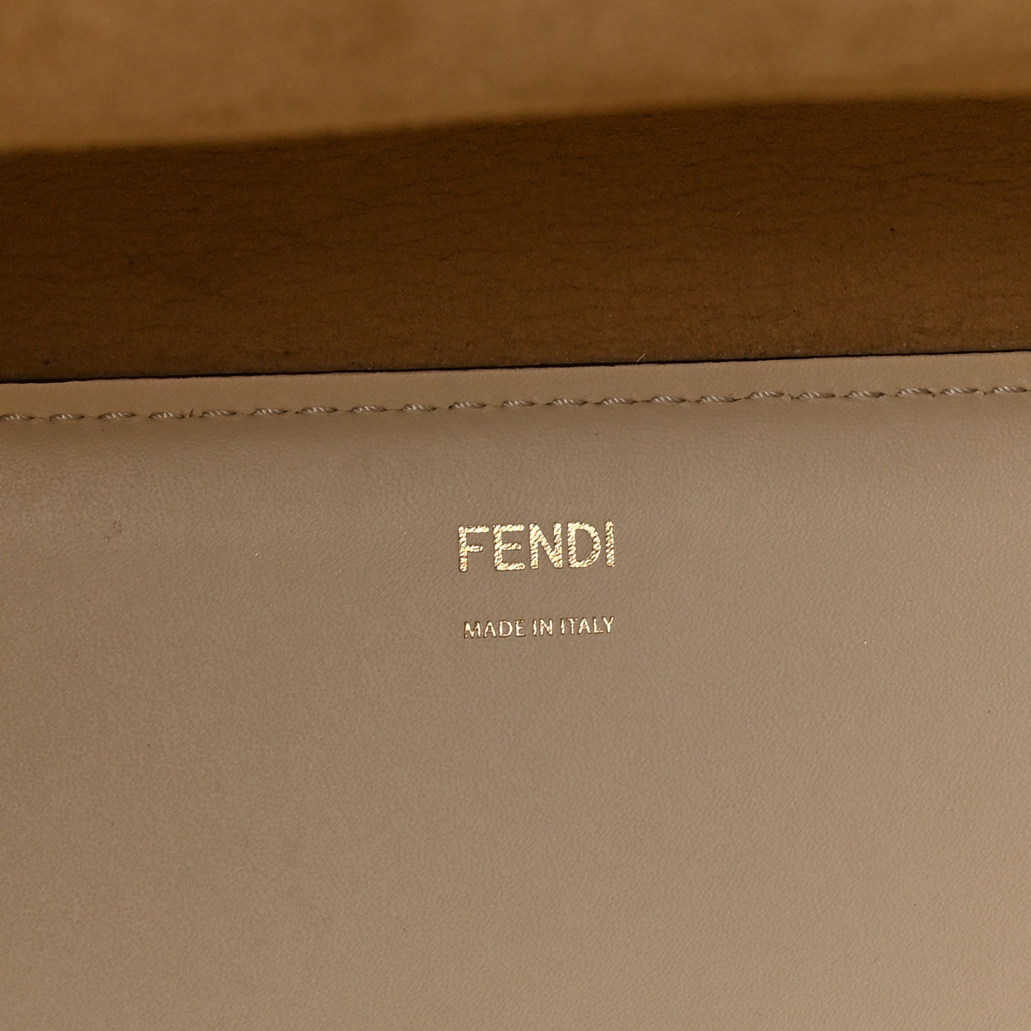 Fendi Vitello King Plexiglass Logo Embossed Large Fendi Sunshine Shopper Tote White Ice 6 of 10