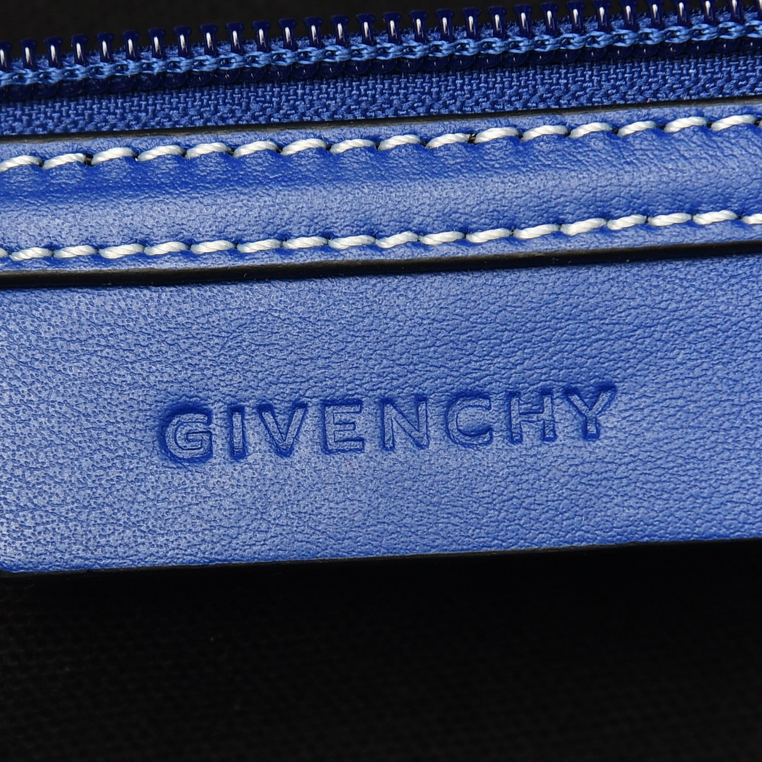 Givenchy Smooth Calfskin Small Logo Backpack Royal Blue 6 of 9