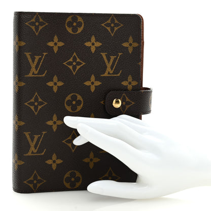 Louis Vuitton Monogram Medium Ring Agenda Cover 2 of 6