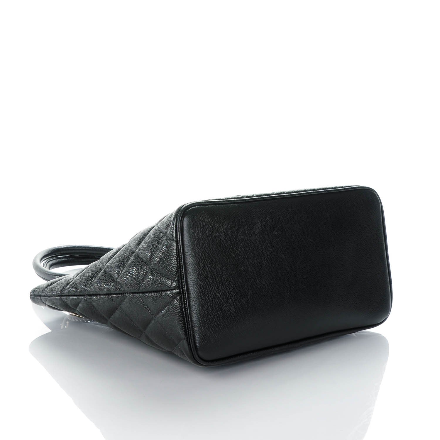 Chanel Caviar Quilted Medallion Tote Black 4 of 8
