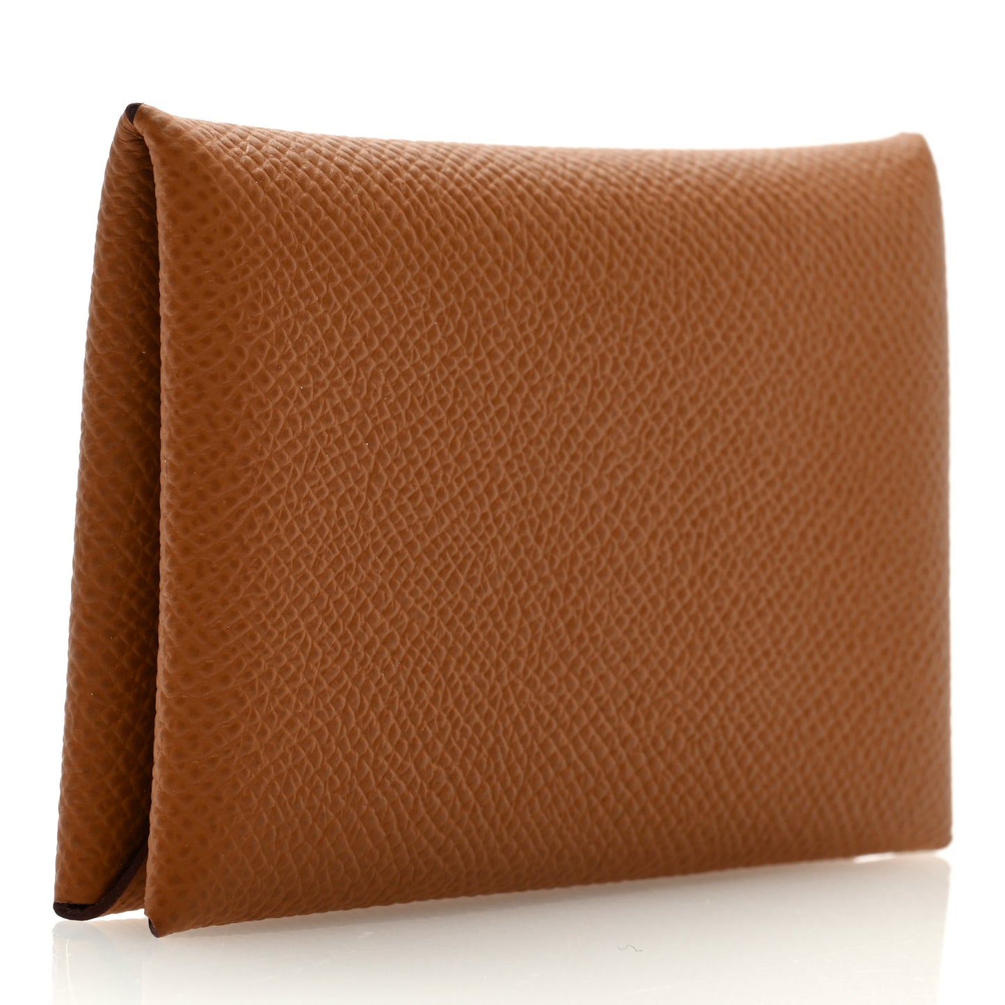 Epsom Calvi Card Case Gold