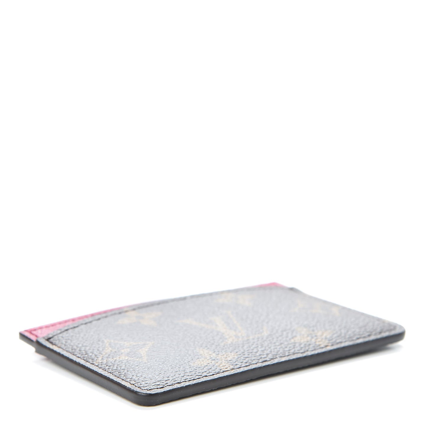 Monogram Card Holder Fuchsia