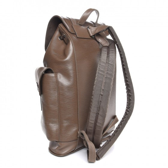 Louis Vuitton Epi Christopher Backpack PM Pepper 3 of 7