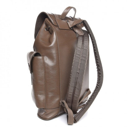 Louis Vuitton Epi Christopher Backpack PM Pepper 3 of 7