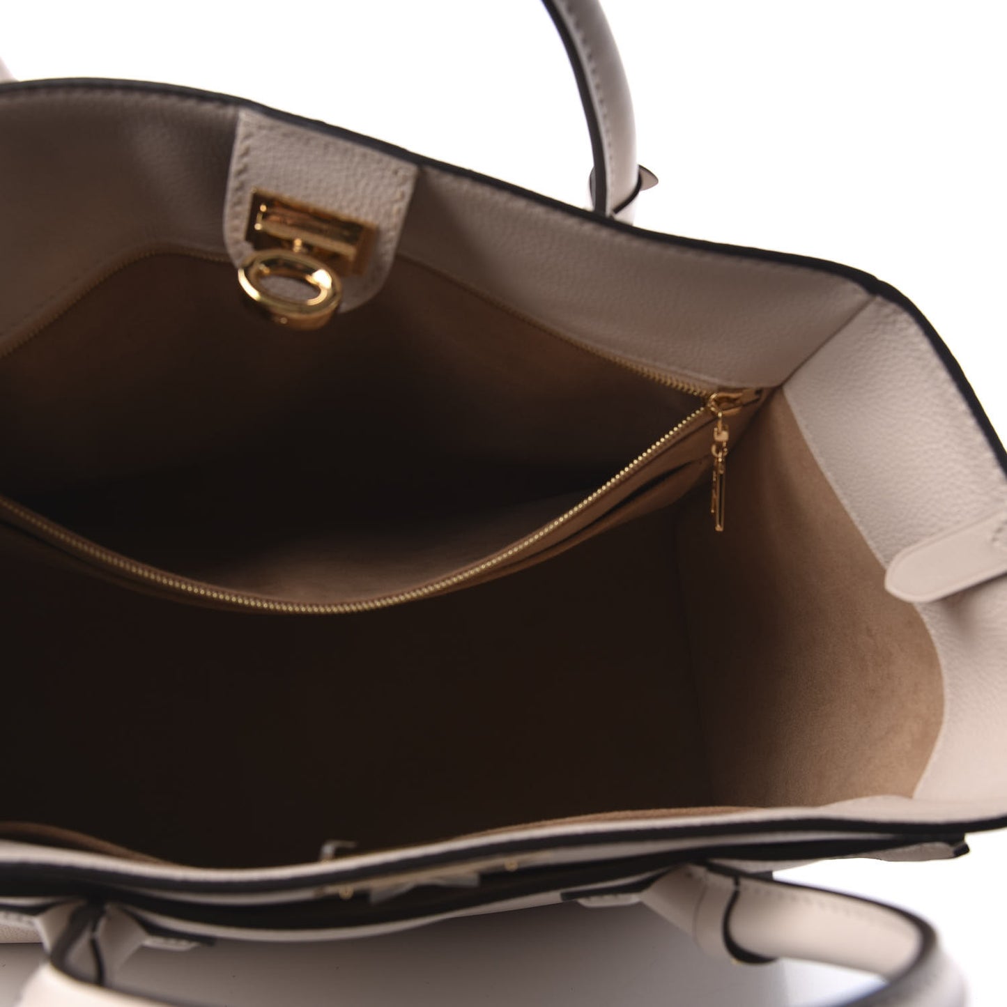 Calfskin Monogram On My Side Greige