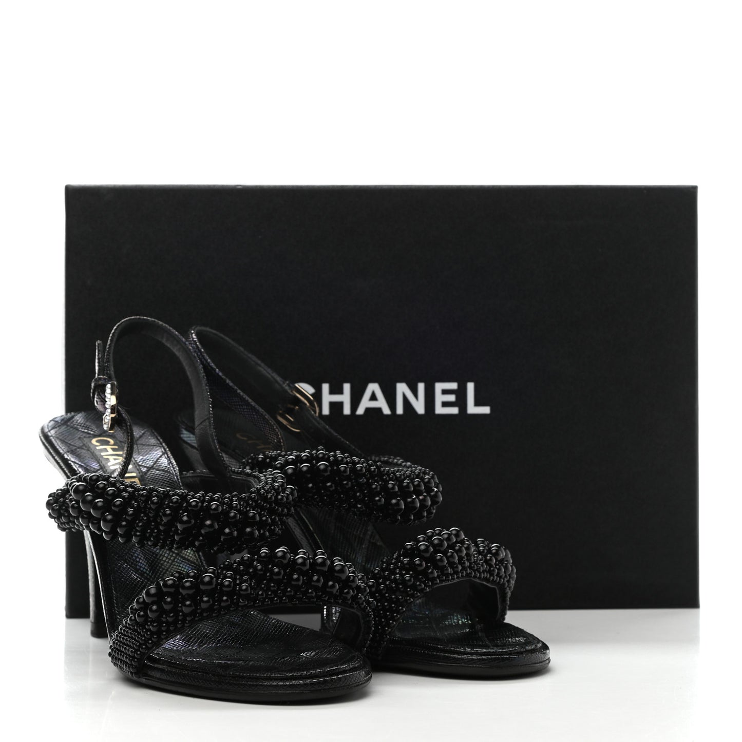 Fantasy Calfskin Pearl Pump 39 Black
