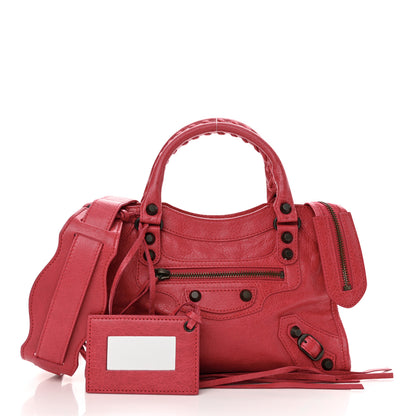 Balenciaga Agneau Classic Hardware Mini City Rose Thulian 3 of 11