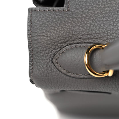 Hermes Togo Kelly Retourne 25 Etain 11 of 34