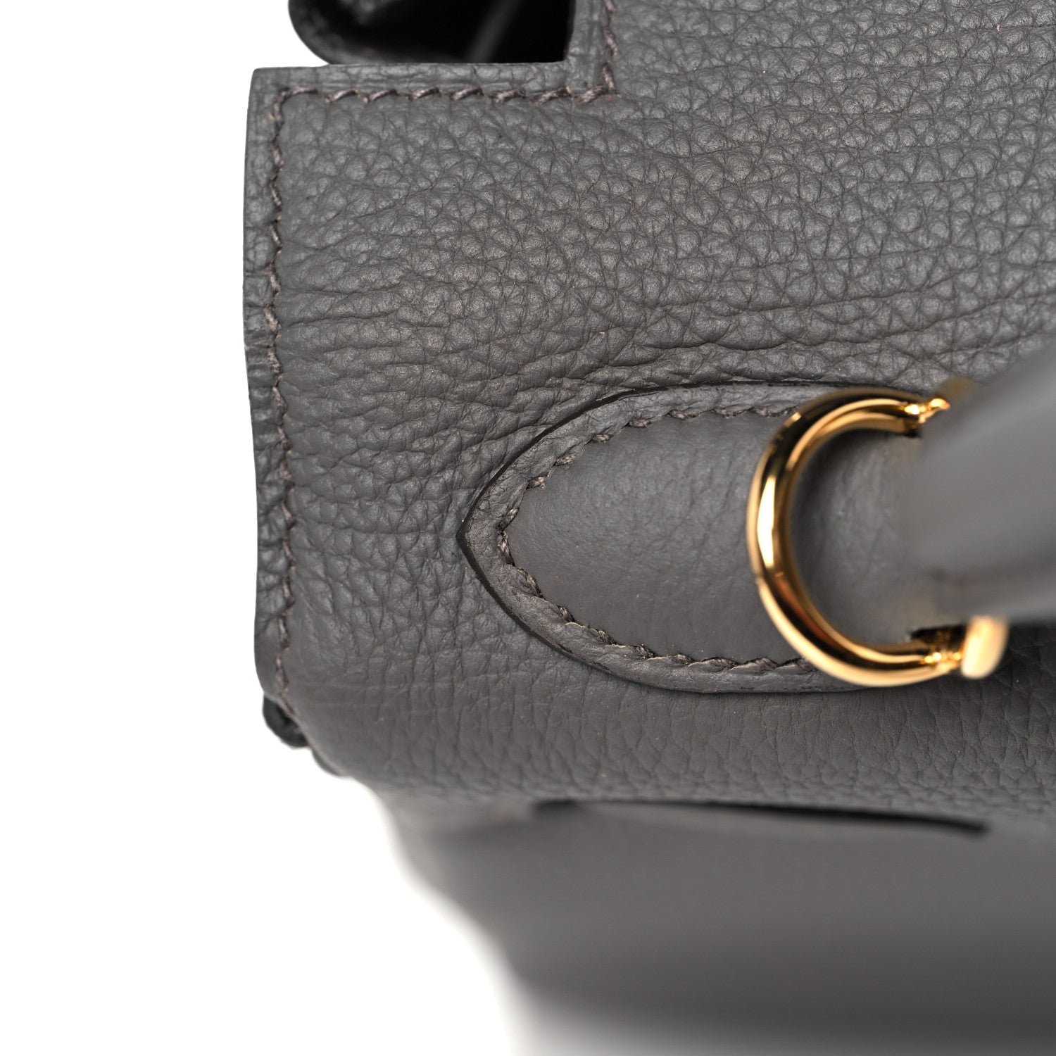 Hermes Togo Kelly Retourne 25 Etain 11 of 34