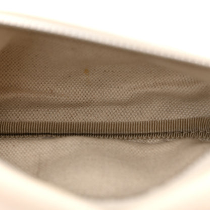 Gucci Grained Calfskin Small Logo Belt Bag White 5 of 10