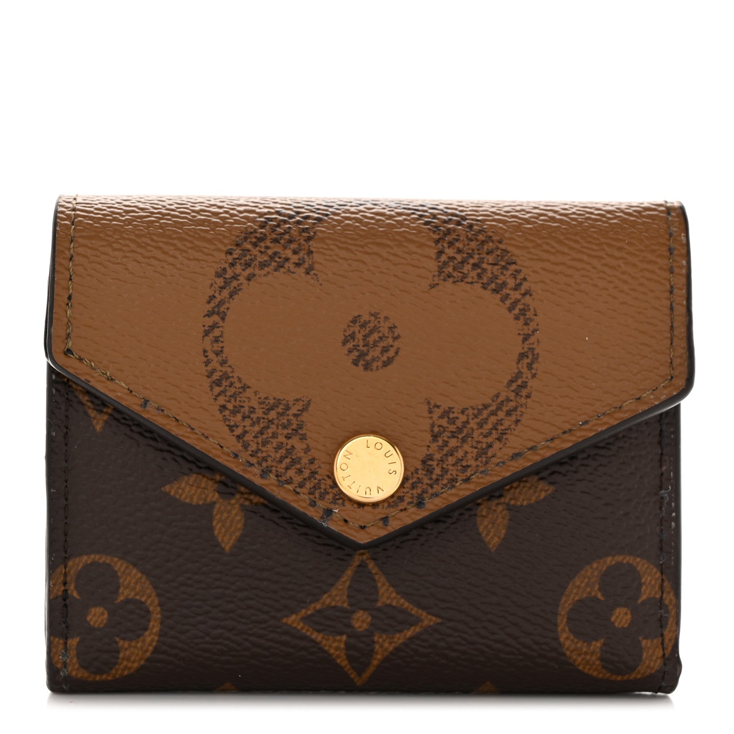Louis Vuitton Reverse Monogram Giant Zoe Wallet 1 of 8