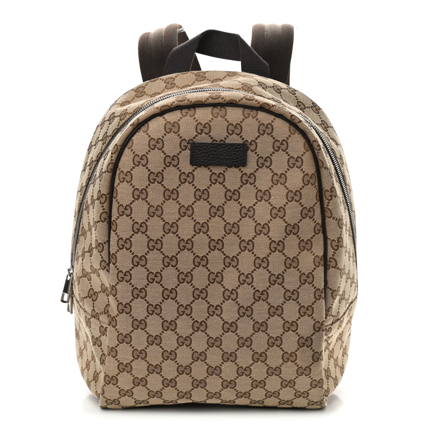 Gucci GG Monogram Travel Backpack Dark Brown 1 of 11