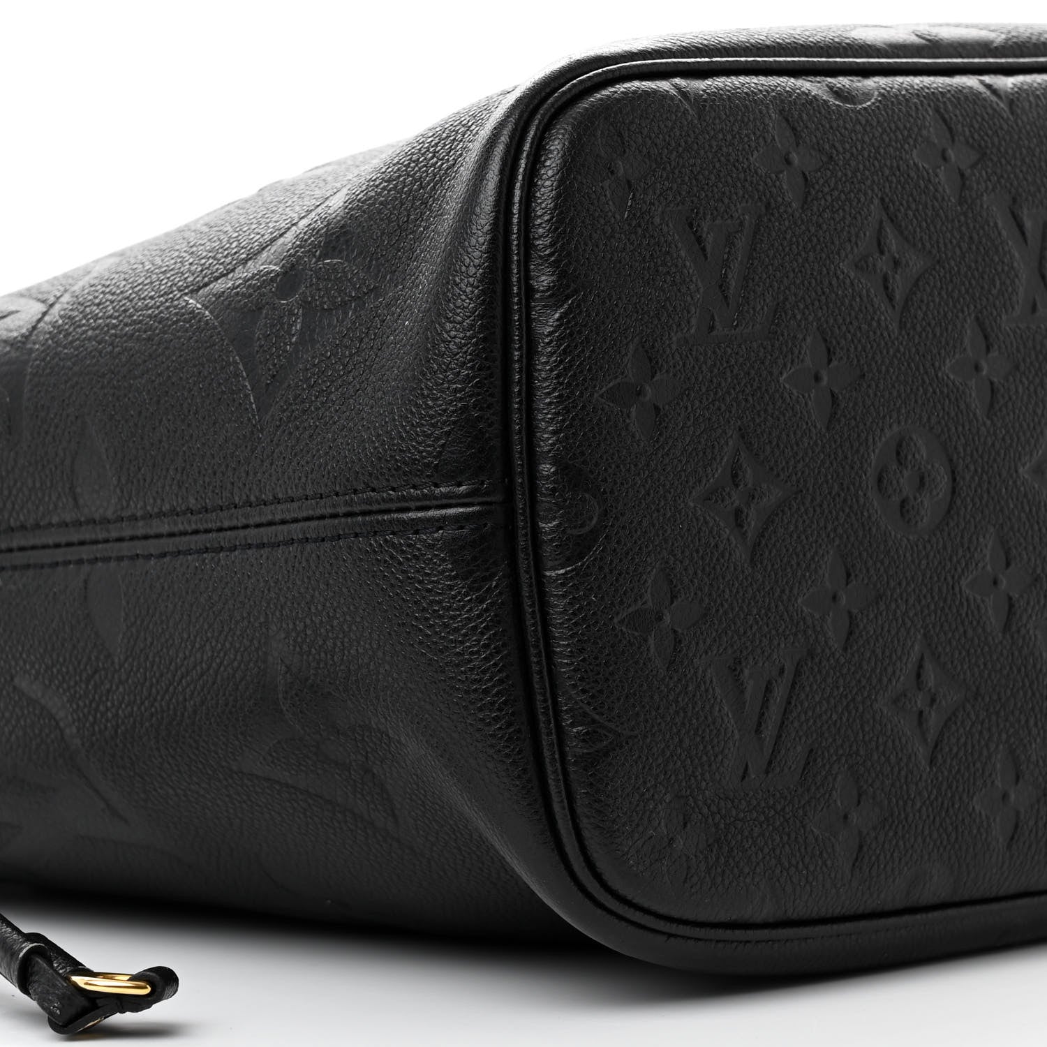 Louis Vuitton Empreinte Monogram Giant Neverfull MM Black 8 of 12