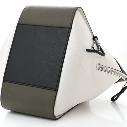Loewe Calfskin Small Hammock Shoulder Bag Khaki Green Soft White 10 of 11