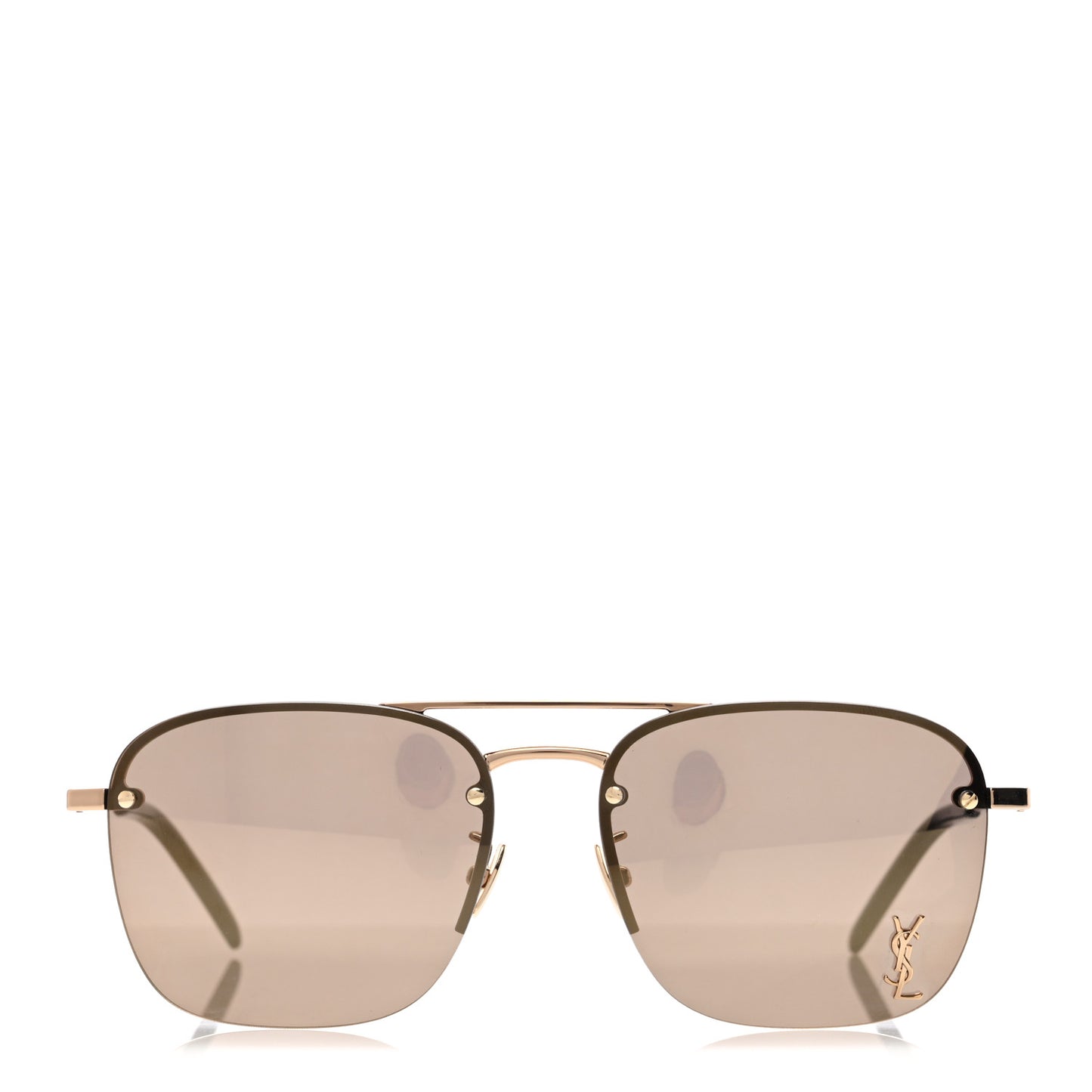 Metal Cat Eye Sunglasses SL 309 Black