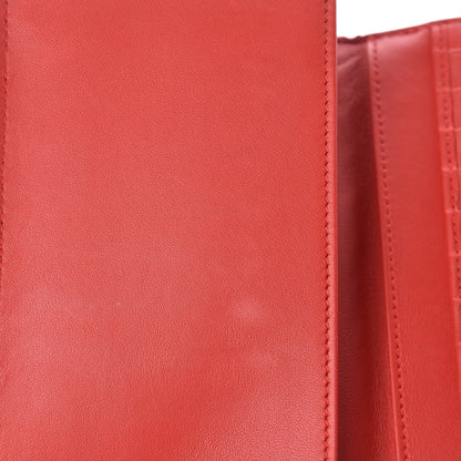 Bottega Veneta Nappa Intrecciato Continental Wallet Red 9 of 11