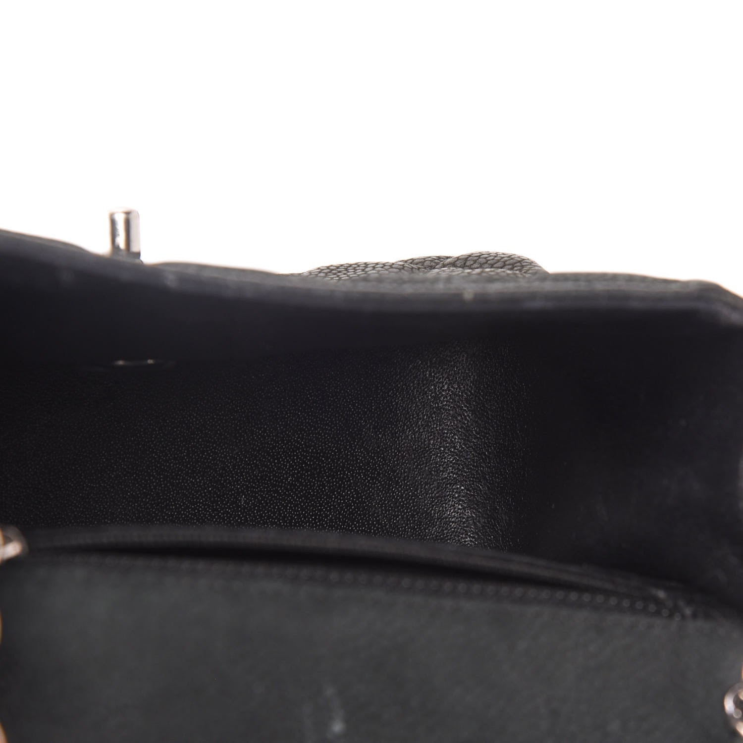 Chanel Iridescent Caviar Quilted Mini Square Flap Black 5 of 14