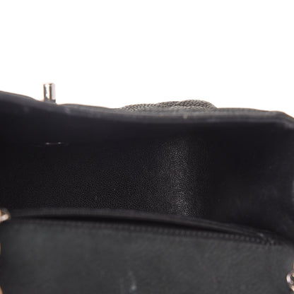 Chanel Iridescent Caviar Quilted Mini Square Flap Black 5 of 14