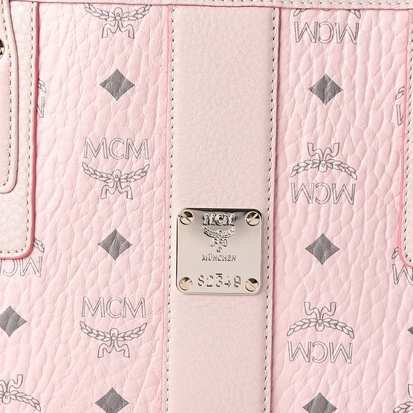 Visetos Medium Liz Reversible Shopper Tote Soft Pink