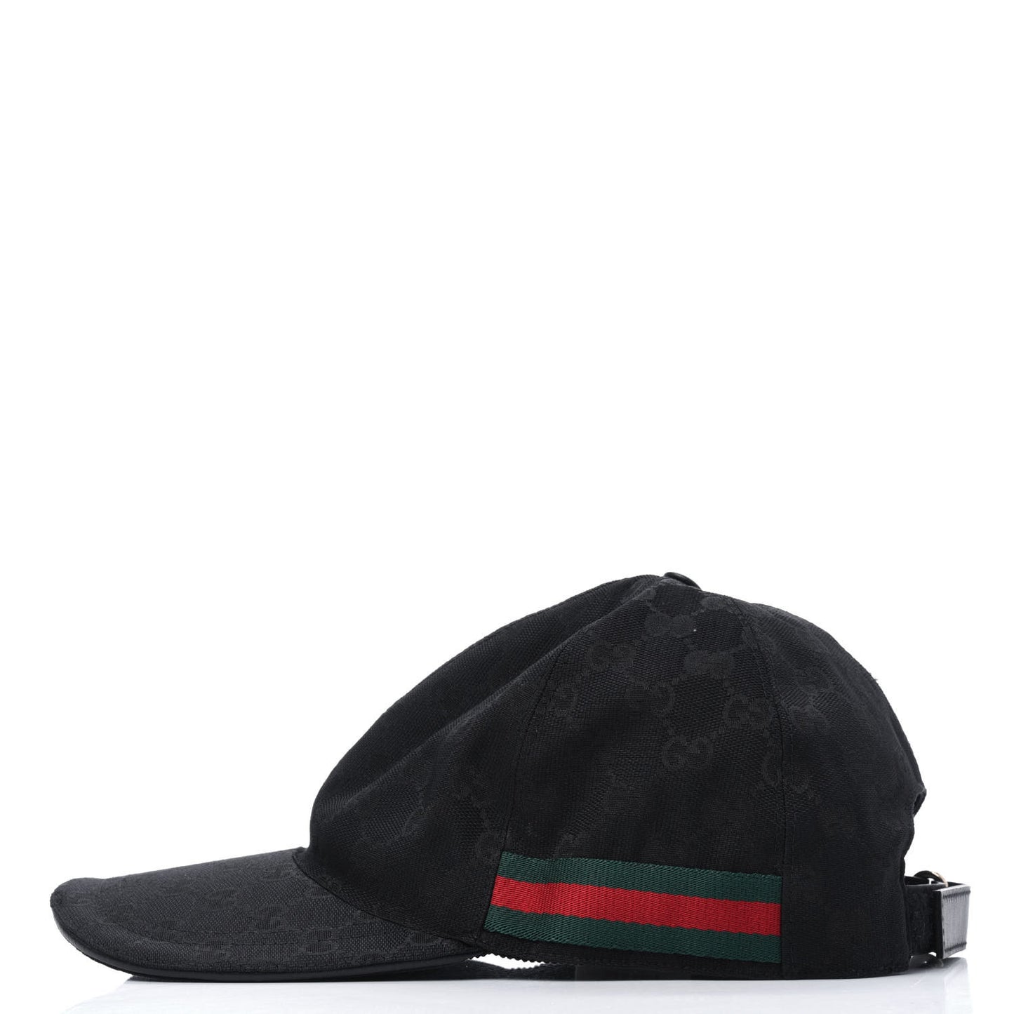 Monogram Web Baseball Hat S Black