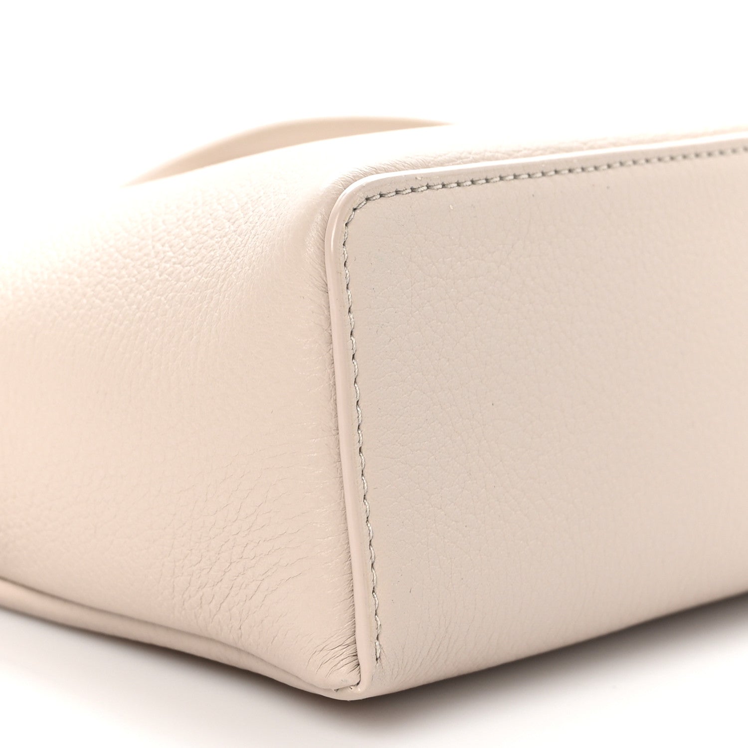 Loro Piana Grained Calfskin L19 Extra Pocket Pouch Light Travertine 8 of 10